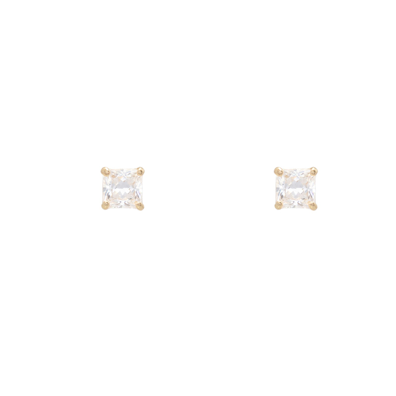 Mini 10K Solid Gold Earrings