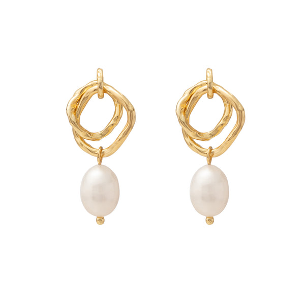 Natural Pearl Earrings