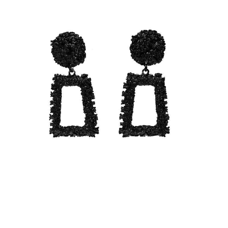 Large Puff Earrings