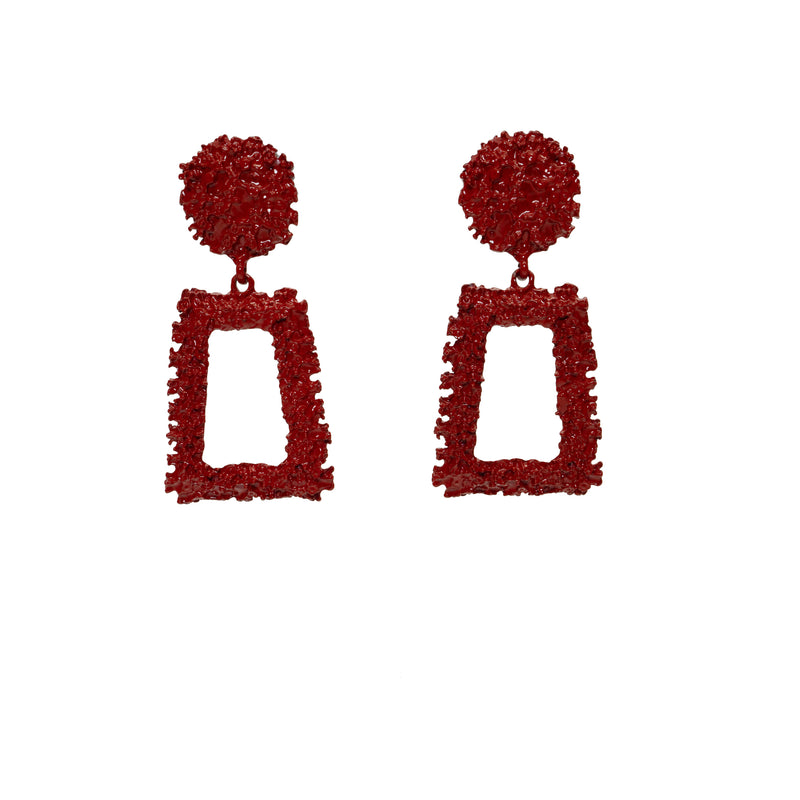 Large Puff Earrings